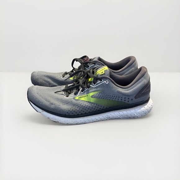 Brooks Glycerin 18 Men\'s Gray Green Mesh Athletic Sneaker 110329-1D-025 Size 12 main image 6